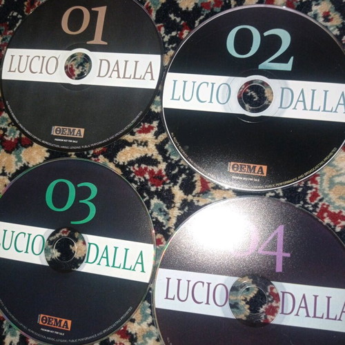 Lucio Dalla 4 CD pack like new, intact