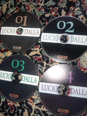 Lucio Dalla 4 CD pack like new, intact