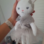 Lolly Puffs plush ballerina bunny doll, Amek Toys Tedsy