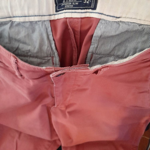 Abercrombie Langdon Slim stretch jeans size 31 32 like new pink