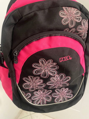 Polo backpack used black/fuchsia