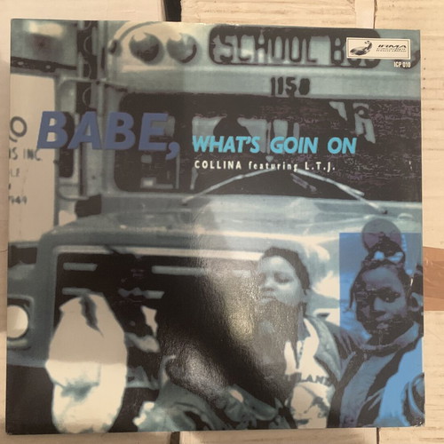 Collina feat. L.T.J. Babe, What's Goin On 12" maxi-single used, Italo House
