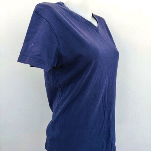 Men's dark blue shirt used, size S/M