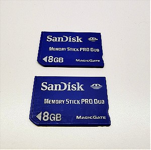 Sandisk Memory Stick Pro Duo 8GB