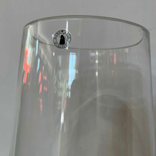IKEA Berakna large handmade glass vase 45x16