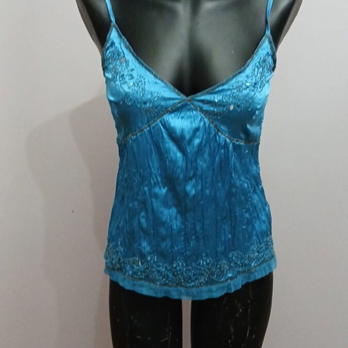 Women's blouse blue, like new, size S