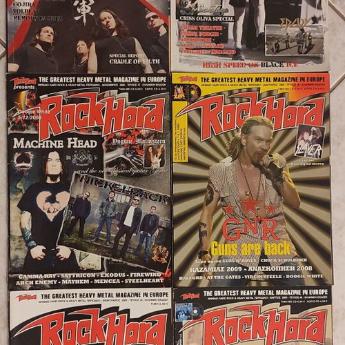 Rock Hard magazines complete set of 58 issues like new