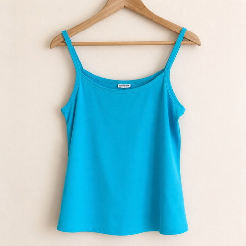 Genesis women's set 2 pieces tunic and top aqua size 1 like new