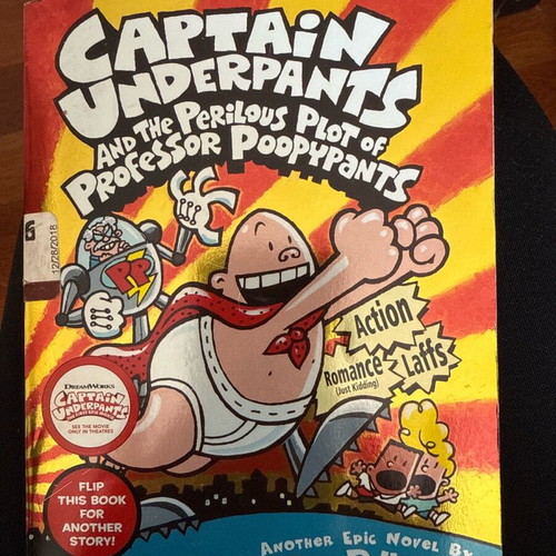 The Adventures of Captain Underpants used book in English