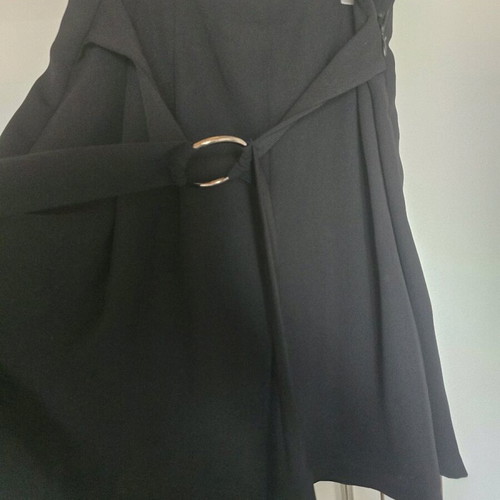 Zara fabric shorts like new, black, size S