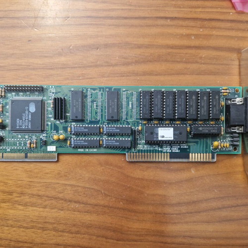Cirrus Logic gd5428 VLB VGA GUI graphics card used with 2Mb memory