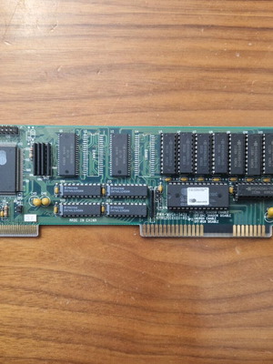 Cirrus Logic gd5428 VLB VGA GUI graphics card used with 2Mb memory