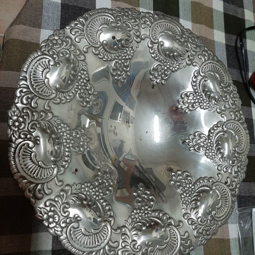Antique serving trays used, set of 3