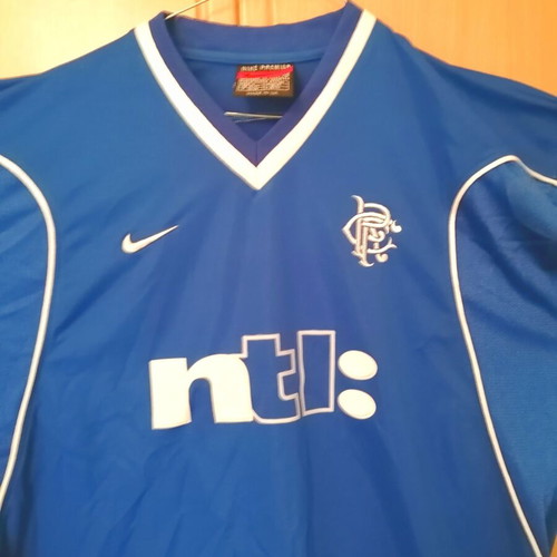 Glagow Rangers vintage jersey 1999-2001 like new, size XL
