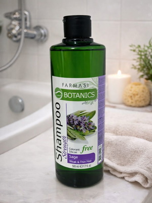 Farmasi Botanics Strength Shampoo with Sage Extract 500 ml new
