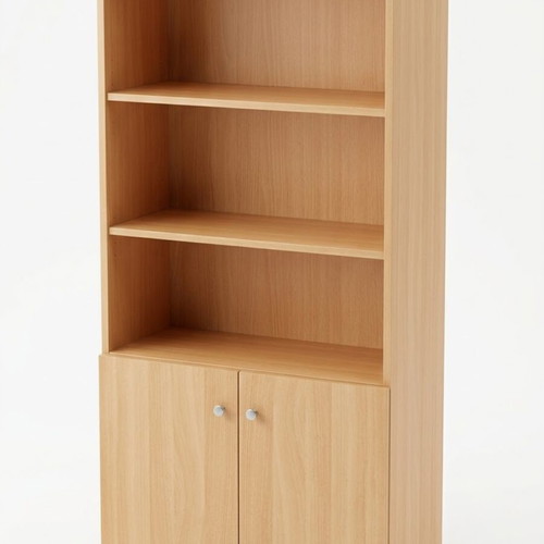Student furniture set with bookshelf, bed, armchair and nightstand