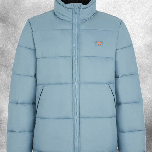 Dickies puffer jacket new turquoise size L