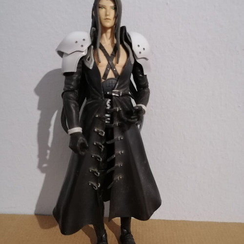 Final Fantasy 7 Sephiroth figure Play Arts used, without sword and base