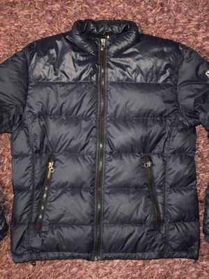 Napapijri men down jacket size L used, black