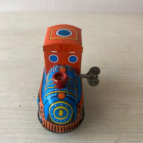 Small metal toy train made in China not working like new