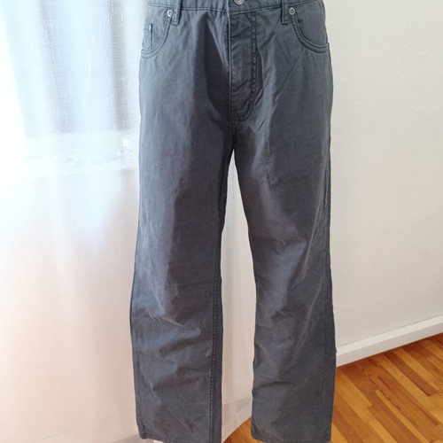 H&M pants like new, size M, gray, 100% cotton