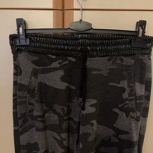 SugarFree sportswear pants, black and grey, size S