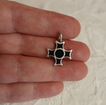 Silver 925 solid cross vintage, like new