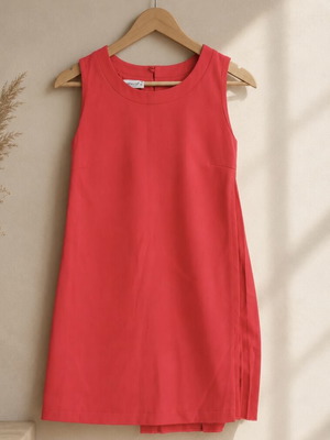 Rinascimento Mini Dress Medium Like New Coral Salmon Pink