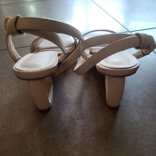 Migato beige sandals size 37 with elegant heel