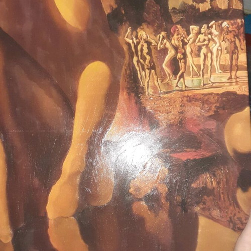 Salvador Dalí Metamorphosis of Narcissus painting refurbished