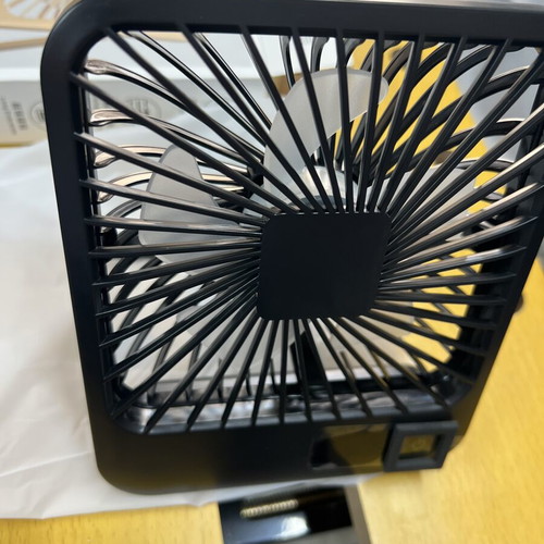Portable small rechargeable fan, Type-C charging