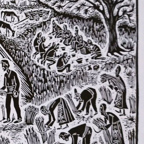 Linocut Harvest new