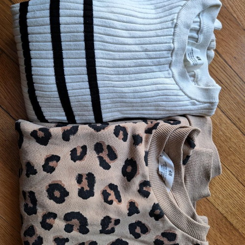 H&M girls' hoodie set 140cm
