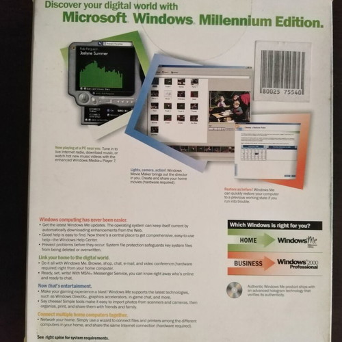 Windows Me Millennium Upgrade English Retail