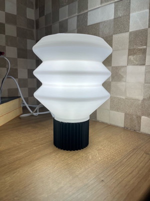 Minimalist Spiral LED Lamp modern 20cm, new