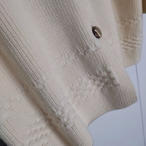 Greek-made cardigan new, white, size L and XL