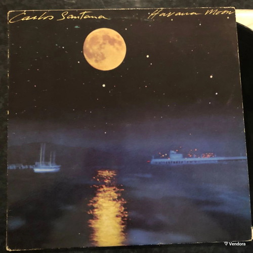 Vinyl Carlos Santana – Havana Moon, Rock, Latin Vinyl Record Like New