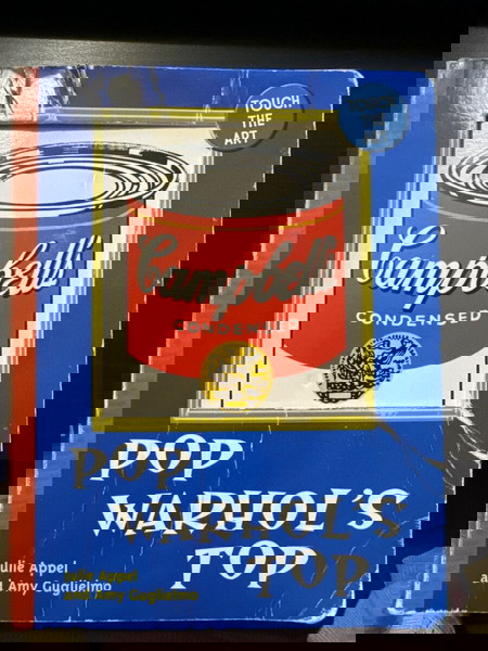 Βιβλίο προσχολικής ηλικίας στα Αγγλικά Pop Warhol's Top (english) (books)