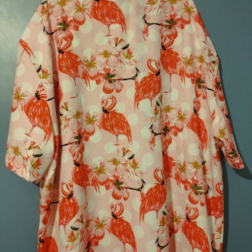 Men's pink shirt new, size L