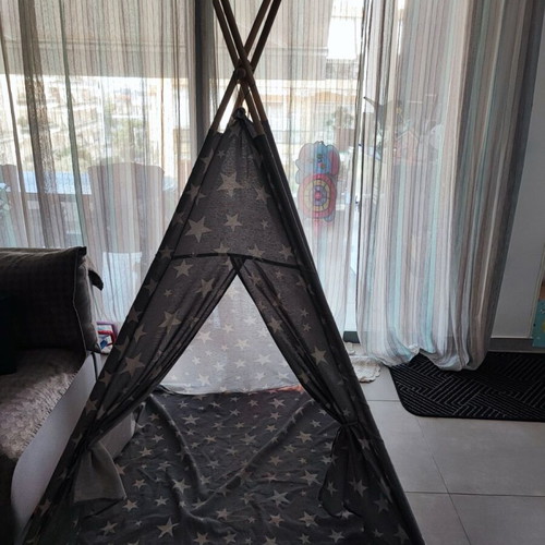 NUKIDO children's Indian tent gray used