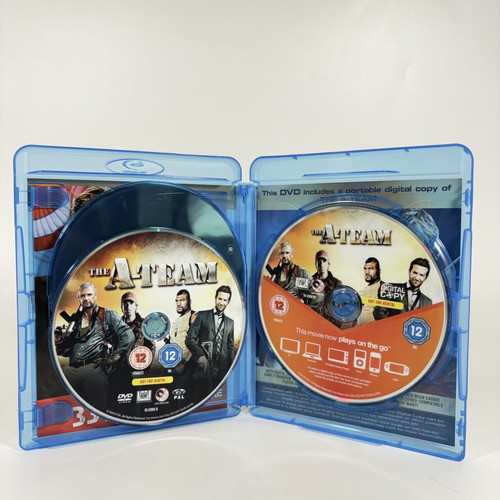 The A-Team Explosive Extended Edition Blu-ray and DVD like new with English subtitles