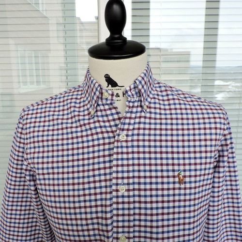 Polo By Ralph Lauren Mens Multicoloured Check Shirt Size S like new