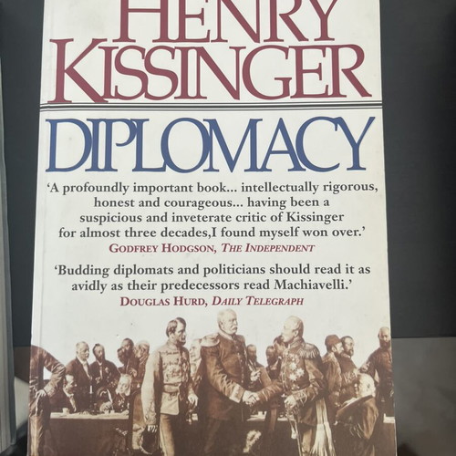Diplomacy book by Henry Kissinger