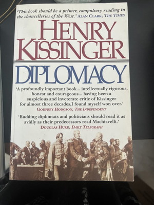 Diplomacy book by Henry Kissinger