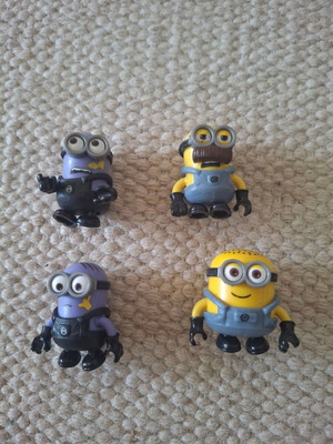 Φιγούρες Mega Blocks Minions πακέτο 4 σαν καινούργιο