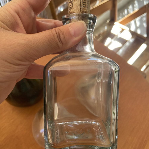 Glass bottles for decoration, assorted set