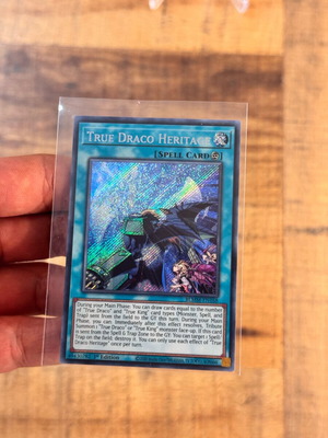 Card Yu-Gi-Oh! True Draco Heritage BLMM-EN168 Secret Rare 1st Edition καινούργιο