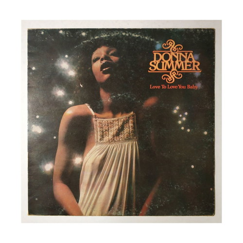 Donna Summer Love To Love Baby vinyl record used, 1975