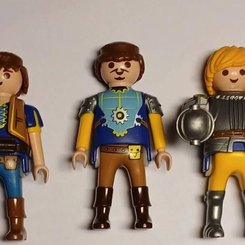 Playmobil 3 μεταχειρισμένες φιγούρες Novelmore