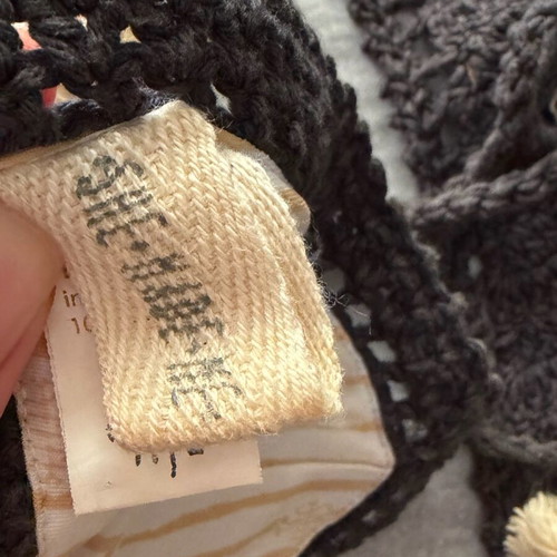 She Made Me crochet swimsuit size S like new, bikini set with second top gift